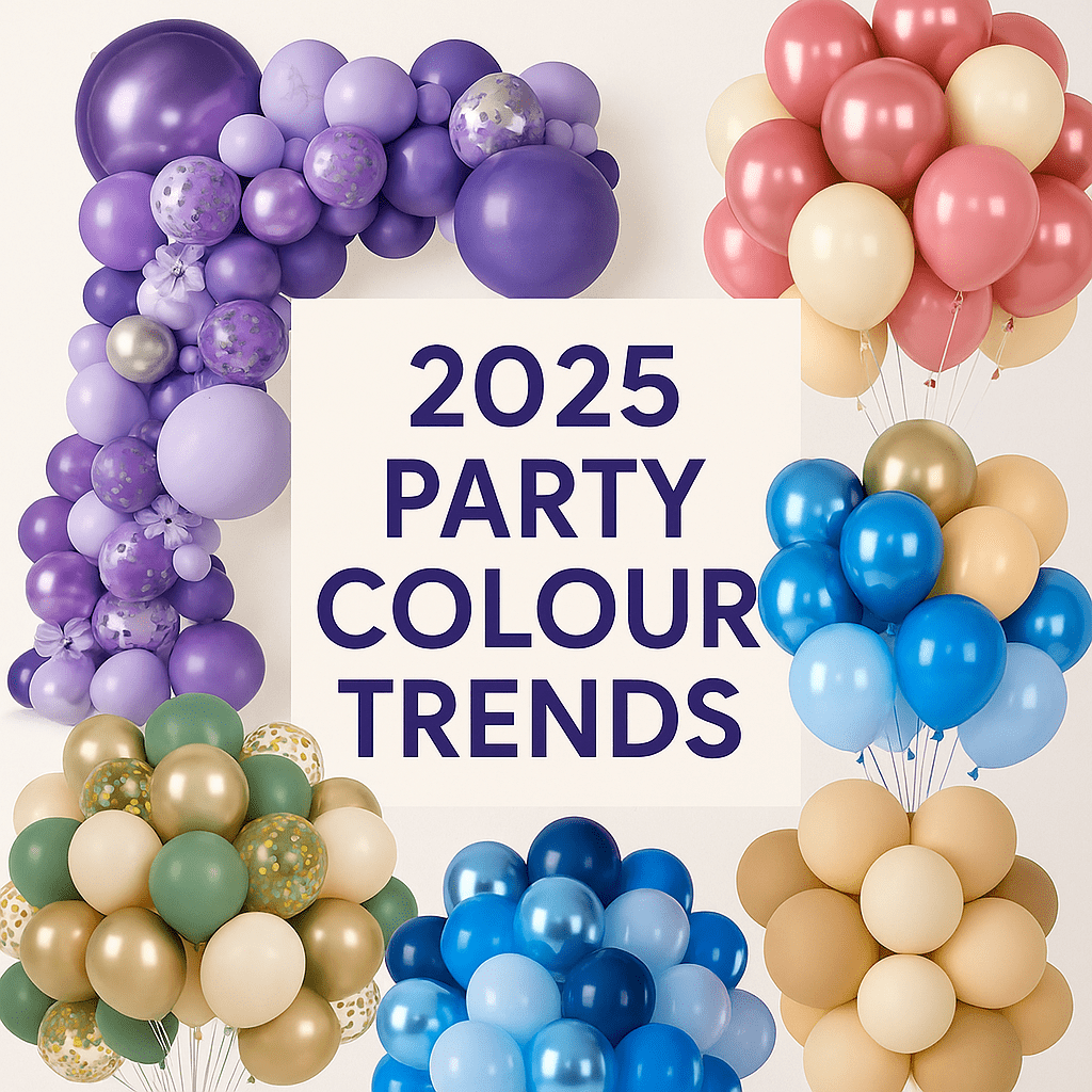 Top 5 Balloon Colour Combos for 2025 Parties - Kabukis