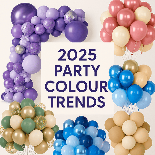 Top 5 Balloon Colour Combos for 2025 Parties - Kabukis