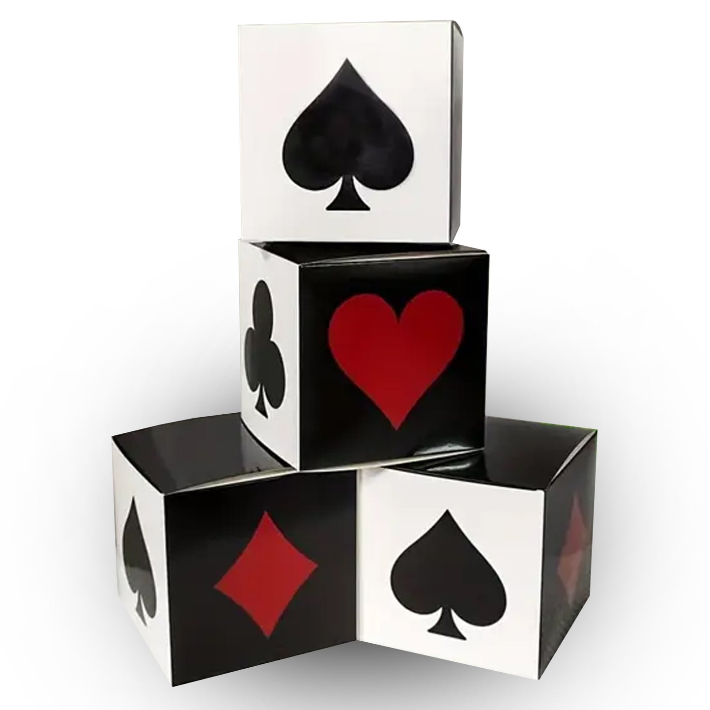 Kabukis 4 Poker Box Party Decor - Iconic Vegas - Style Vibe! - Kabukis