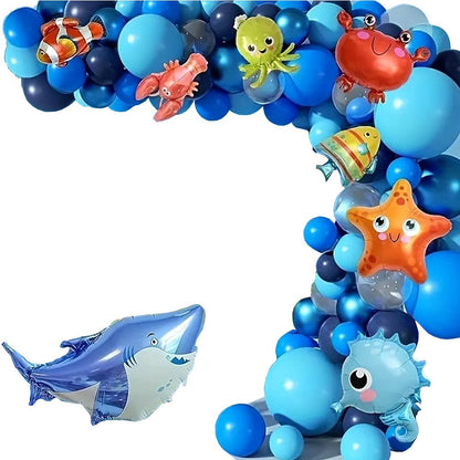 110 Piece Sea Party Decorations - Transform Your Event Into an Ocean Paradise - Kabukis