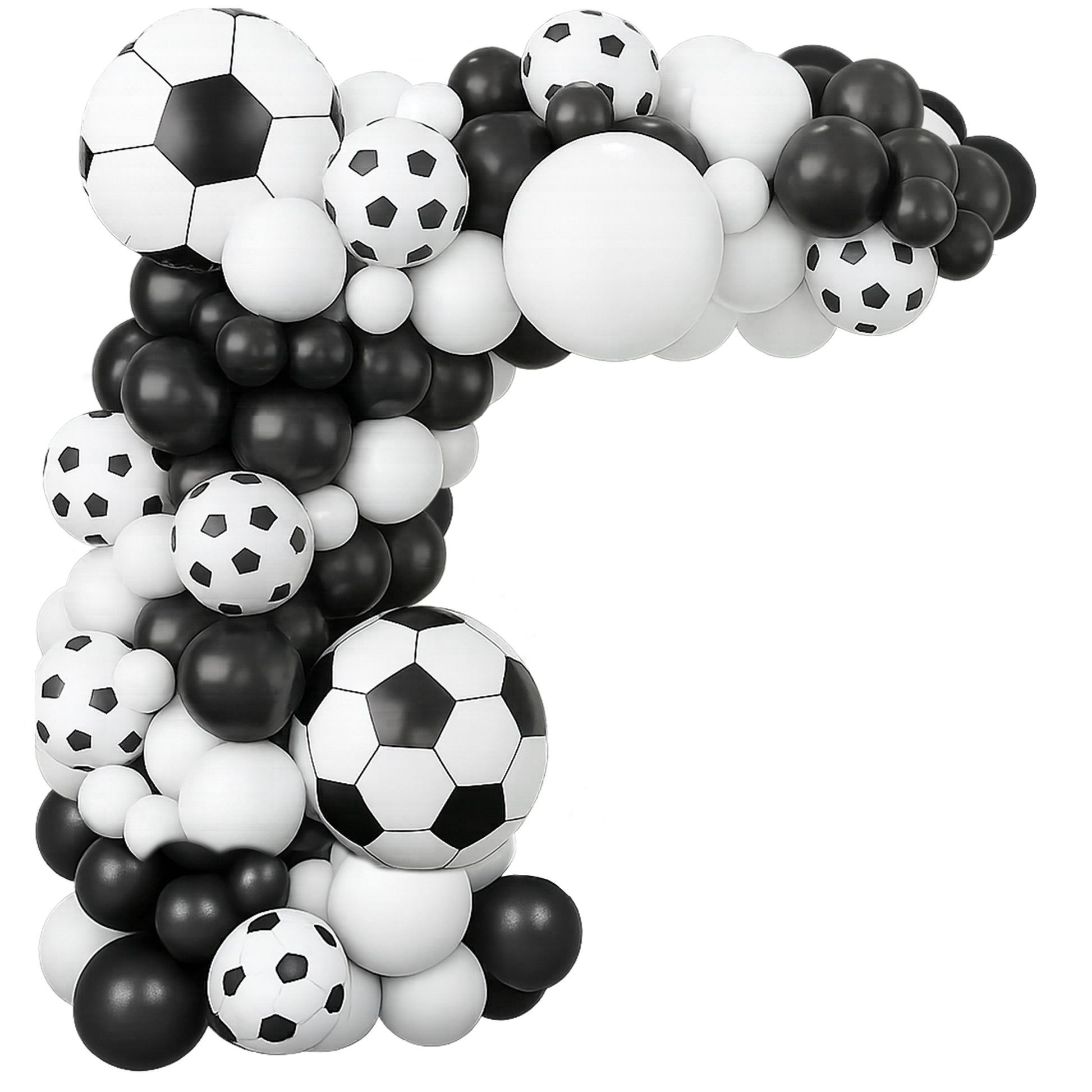 Kabukis 112 Piece Soccer Balloon Arch Kit - Ultimate Football Party Fun - Kabukis