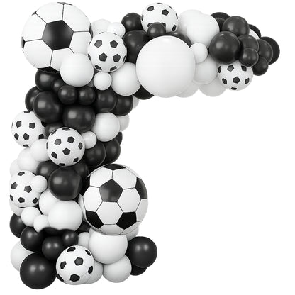 Kabukis 112 Piece Soccer Balloon Arch Kit - Ultimate Football Party Fun - Kabukis