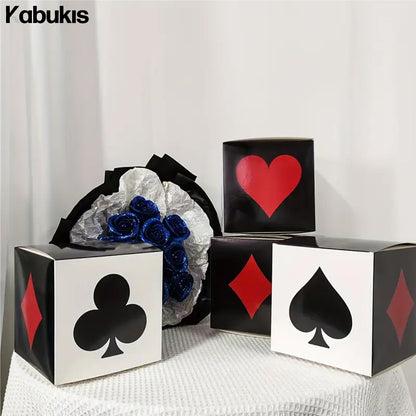 Kabukis 4 Poker Box Party Decor - Iconic Vegas - Style Vibe! - Kabukis