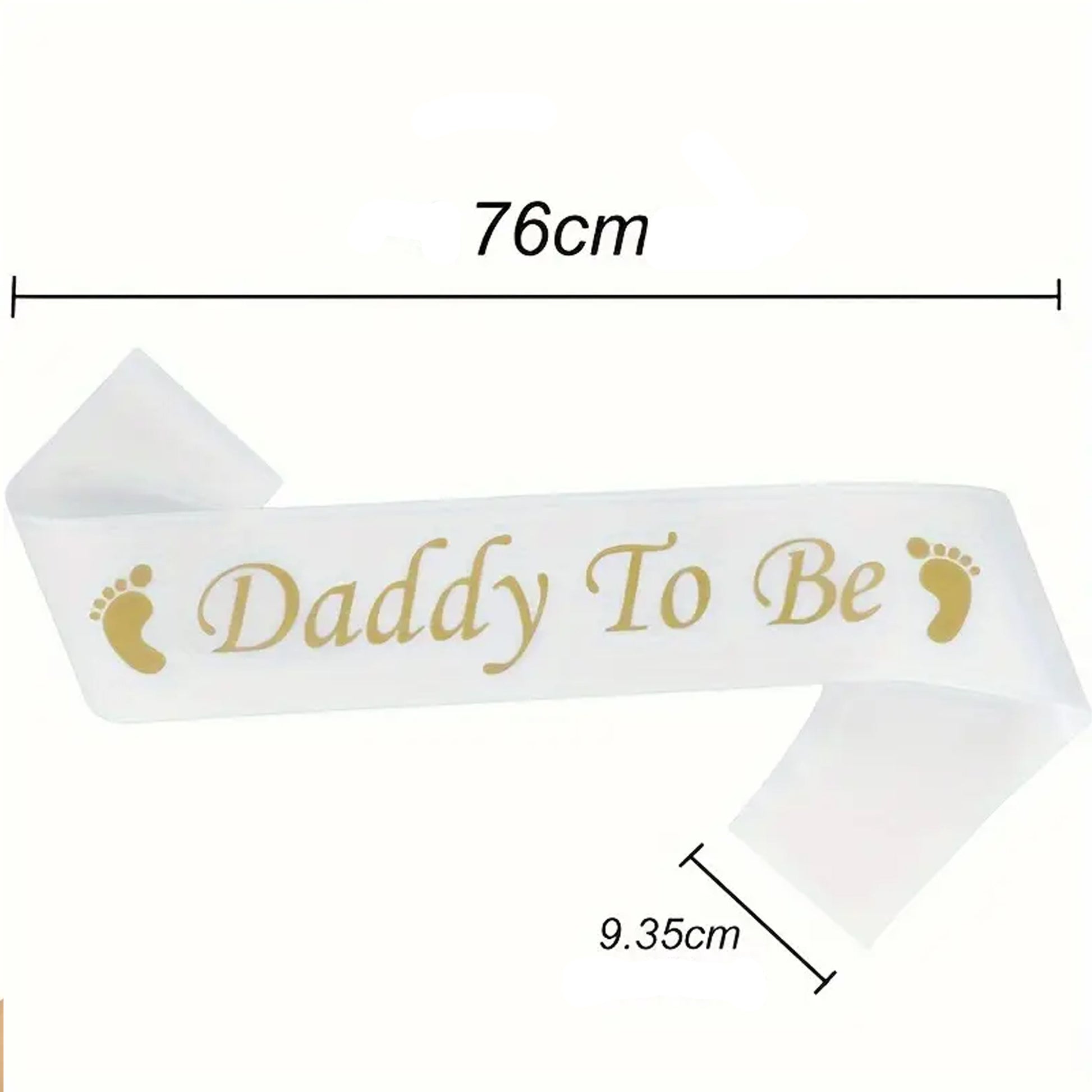 Kabukis 2pc Mom & Dad Baby Shower Canvas Sash Set - Celebrate Parents - to - Be! - Kabukis