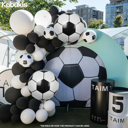 Kabukis 112 Piece Soccer Balloon Arch Kit - Ultimate Football Party Fun - Kabukis