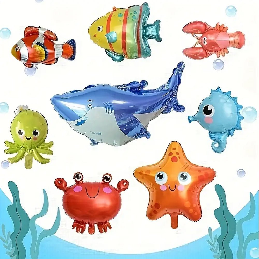 110 Piece Sea Party Decorations - Transform Your Event Into an Ocean Paradise - Kabukis