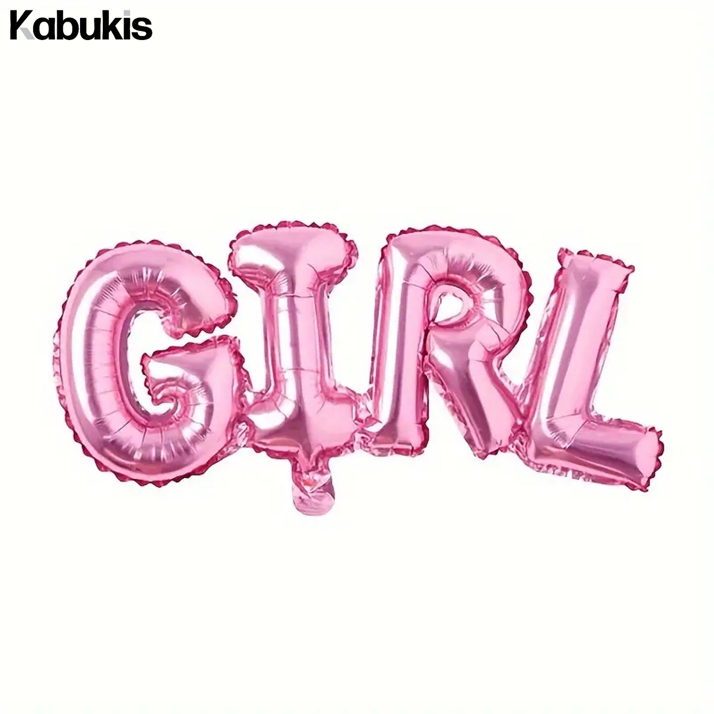 Gender Reveal Foil Balloons - Add Joy to Every Shower Celebration! - 2 Piece - Kabukis
