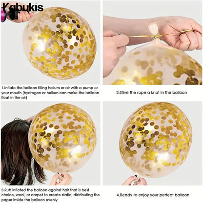 Kabukis Jungle Safari Balloon Garland - Wild Party Fun, 145 Piece Kit - Kabukis