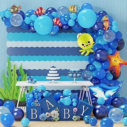 110 Piece Sea Party Decorations - Transform Your Event Into an Ocean Paradise - Kabukis