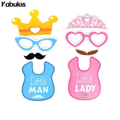 Kabukis Gender Reveal Baby Shower Photography Props - Do Picture - Perfect! - Kabukis