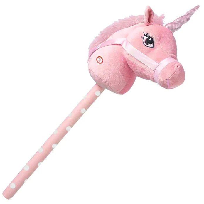 Kids Hobby Horse or Unicorn with Galloping Neighing Sounds - Kabukis