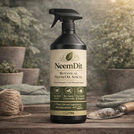 NeemDit Ready To Use Neem Oil Plant Spray 1L - Powerful Natural Care - Kabukis