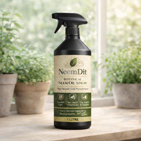 NeemDit Ready To Use Neem Oil Plant Spray 1L - Powerful Natural Care - Kabukis