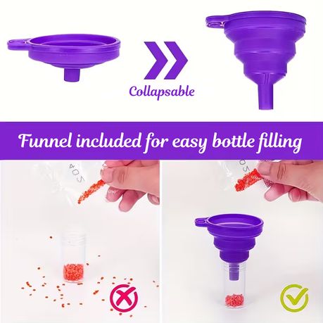 Diamond Art Painting Accessory Organizer Set - 30 Slot Acrylic Box Pen Tool - Kabukis