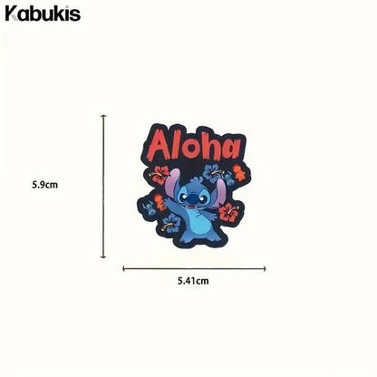Kabukis 100pcs Waterproof Stitch Stickers - Fun & Creative Designs - Kabukis