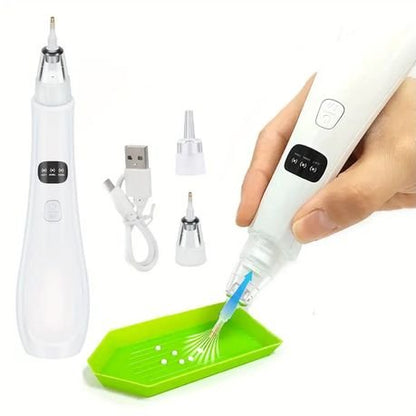 Electric Diamond Dot Painting Vacuum Pen - USB Rechargeable Craft Pen Tool - Kabukis